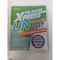 Image of Erlangga X-Press UN SMP/MTs 2017 Ilmu Pengetahuan Alam
